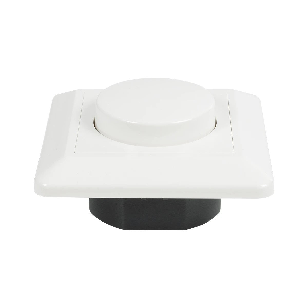 999-0006 Ροοστάτης Dimmer Τοίχου LED AC100-240V 400W IP20 Μ8.4 x Π8.4 x Υ4.5