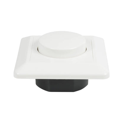 999-0006 Ροοστάτης Dimmer Τοίχου LED AC100-240V 400W IP20 Μ8.4 x Π8.4 x Υ4.5