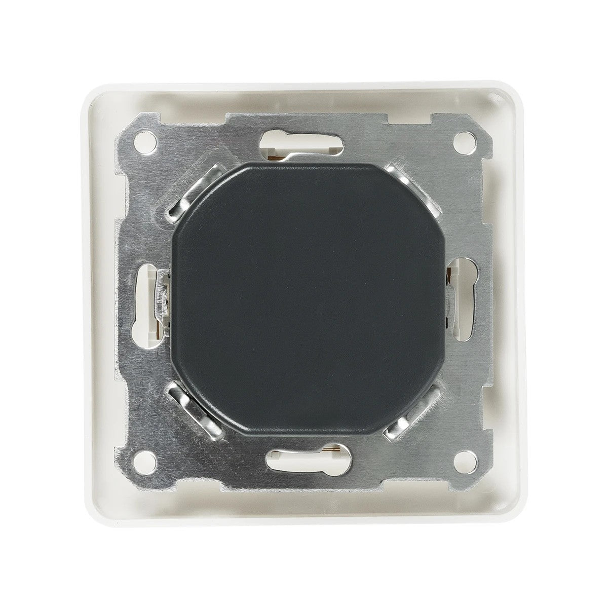 999-0006 Ροοστάτης Dimmer Τοίχου LED AC100-240V 400W IP20 Μ8.4 x Π8.4 x Υ4.5