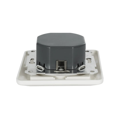 999-0006 Ροοστάτης Dimmer Τοίχου LED AC100-240V 400W IP20 Μ8.4 x Π8.4 x Υ4.5