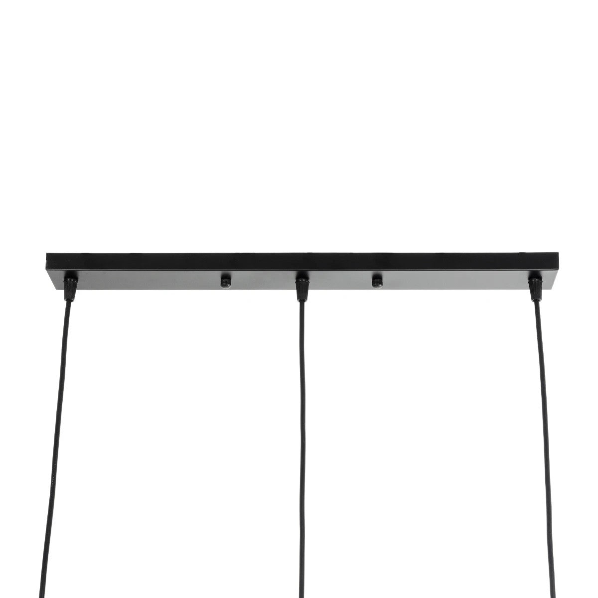 ELISE 999-0034 Μοντέρνο Κρεμαστό Φωτιστικό Οροφής με Ντουί 3 x E27 AC 220-240V IP20 - Καφέ & Μαύρο - Μ74 x Π9 x Υ40