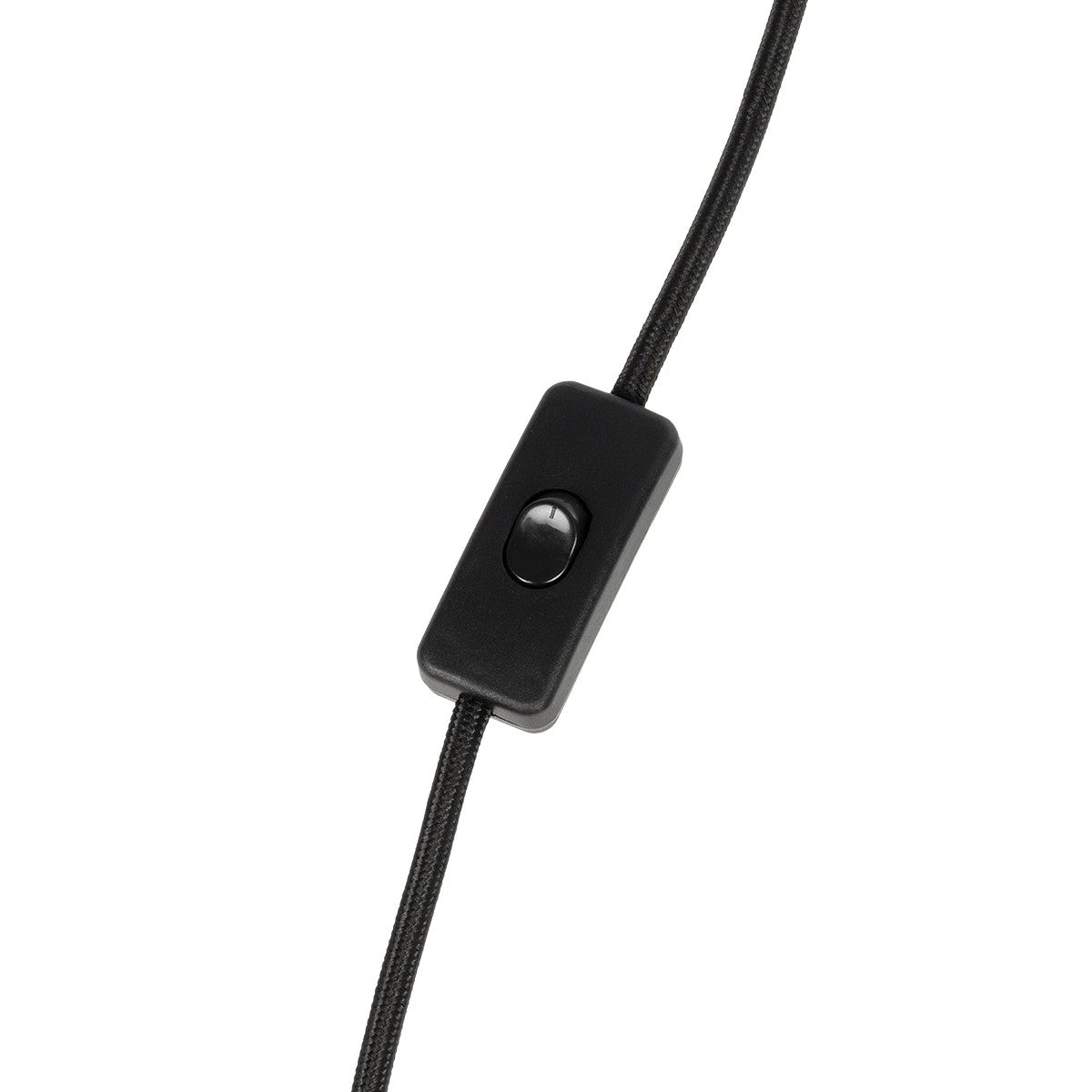 JAVAN 999-0036 Μοντέρνο Επιτραπέζιο Φωτιστικό Πορτατίφ με Ντουί 1 x E27 AC 220-240V IP20 - Διάφανο & Μαύρο - Μ30 x Π30 x Υ40