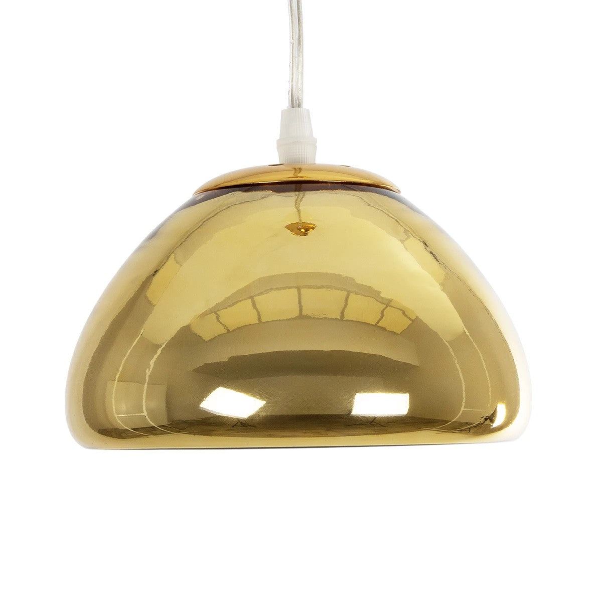 CRISTIN 999-0037 Μοντέρνο Κρεμαστό Φωτιστικό Οροφής με Ντουί 1 x G4 AC 220-240V IP20 - Χρυσό - Μ18 x Π18 x Υ13