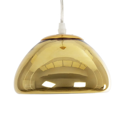 CRISTIN 999-0037 Μοντέρνο Κρεμαστό Φωτιστικό Οροφής με Ντουί 1 x G4 AC 220-240V IP20 - Χρυσό - Μ18 x Π18 x Υ13