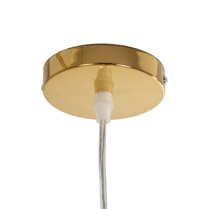 CRISTIN 999-0037 Μοντέρνο Κρεμαστό Φωτιστικό Οροφής με Ντουί 1 x G4 AC 220-240V IP20 - Χρυσό - Μ18 x Π18 x Υ13