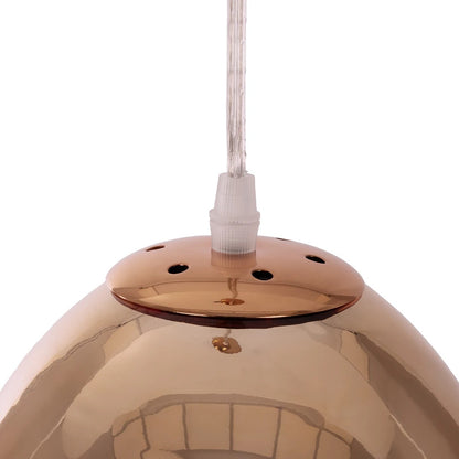 CRISTIN 999-0038 Μοντέρνο Κρεμαστό Φωτιστικό Οροφής με Ντουί 1 x G4 AC 220-240V IP20 - Χάλκινο - Μ18 x Π18 x Υ13