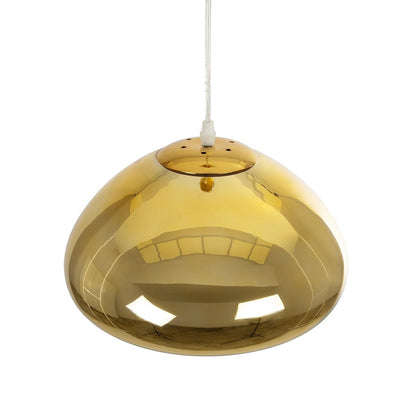 CRISTIN 999-0039 Μοντέρνο Κρεμαστό Φωτιστικό Οροφής με Ντουί 1 x E27 AC 220-240V IP20 - Χρυσό - Μ18 x Π18 x Υ13