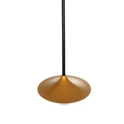 JOLIET 999-0042 Μοντέρνο Κρεμαστό Φωτιστικό Οροφής με Ντουί 1 x G9 AC 220-240V IP20 - Μαύρο & Χρυσό - Μ20 x Π20 x Y43