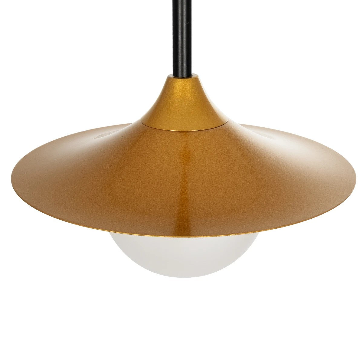 JOLIET 999-0042 Μοντέρνο Κρεμαστό Φωτιστικό Οροφής με Ντουί 1 x G9 AC 220-240V IP20 - Μαύρο & Χρυσό - Μ20 x Π20 x Y43