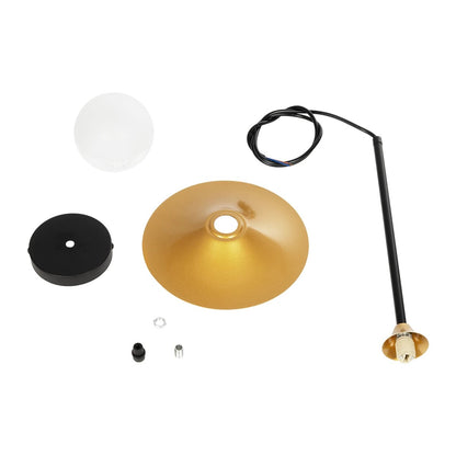 JOLIET 999-0042 Μοντέρνο Κρεμαστό Φωτιστικό Οροφής με Ντουί 1 x G9 AC 220-240V IP20 - Μαύρο & Χρυσό - Μ20 x Π20 x Y43