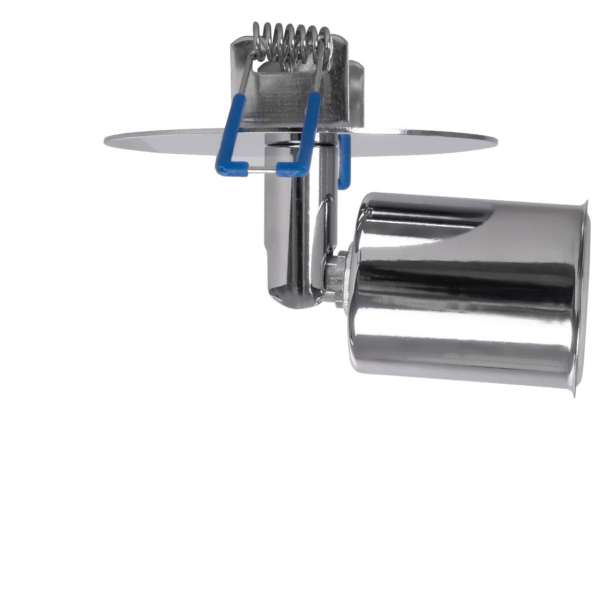 SARA 999-0059 Χωνευτό Φωτιστικό Οροφής Σποτ Μονόφωτο 1 x E27 IP20 Ασημί Μέταλλο - Μ8,5 x Π8,5 x Υ11