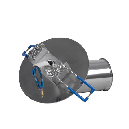 SARA 999-0059 Χωνευτό Φωτιστικό Οροφής Σποτ Μονόφωτο 1 x E27 IP20 Ασημί Μέταλλο - Μ8,5 x Π8,5 x Υ11