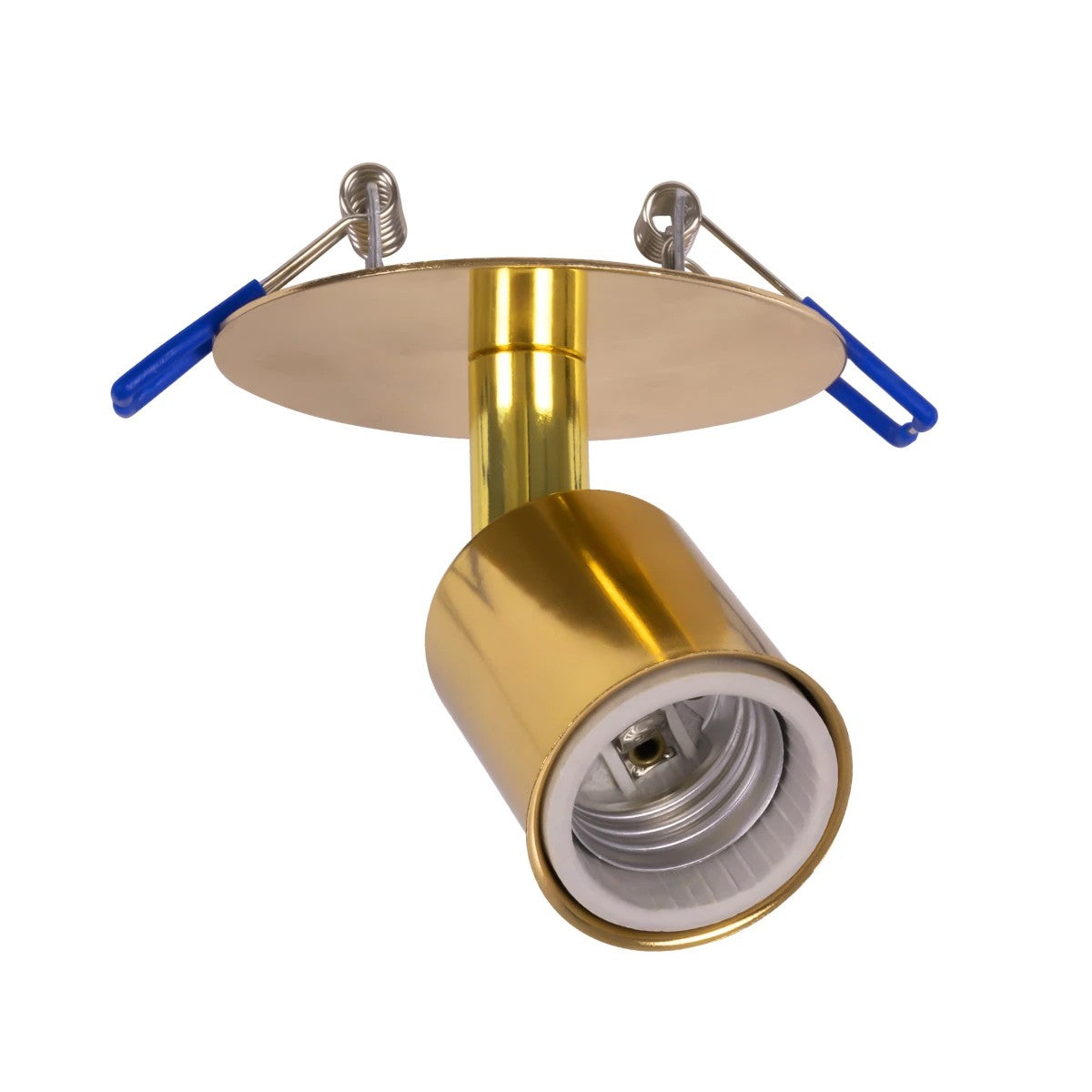 SARA 999-0060 Χωνευτό Φωτιστικό Οροφής Σποτ Μονόφωτο 1 x E27 IP20 Χρυσό Μέταλλο - Μ8,5 x Π8,5 x Υ11