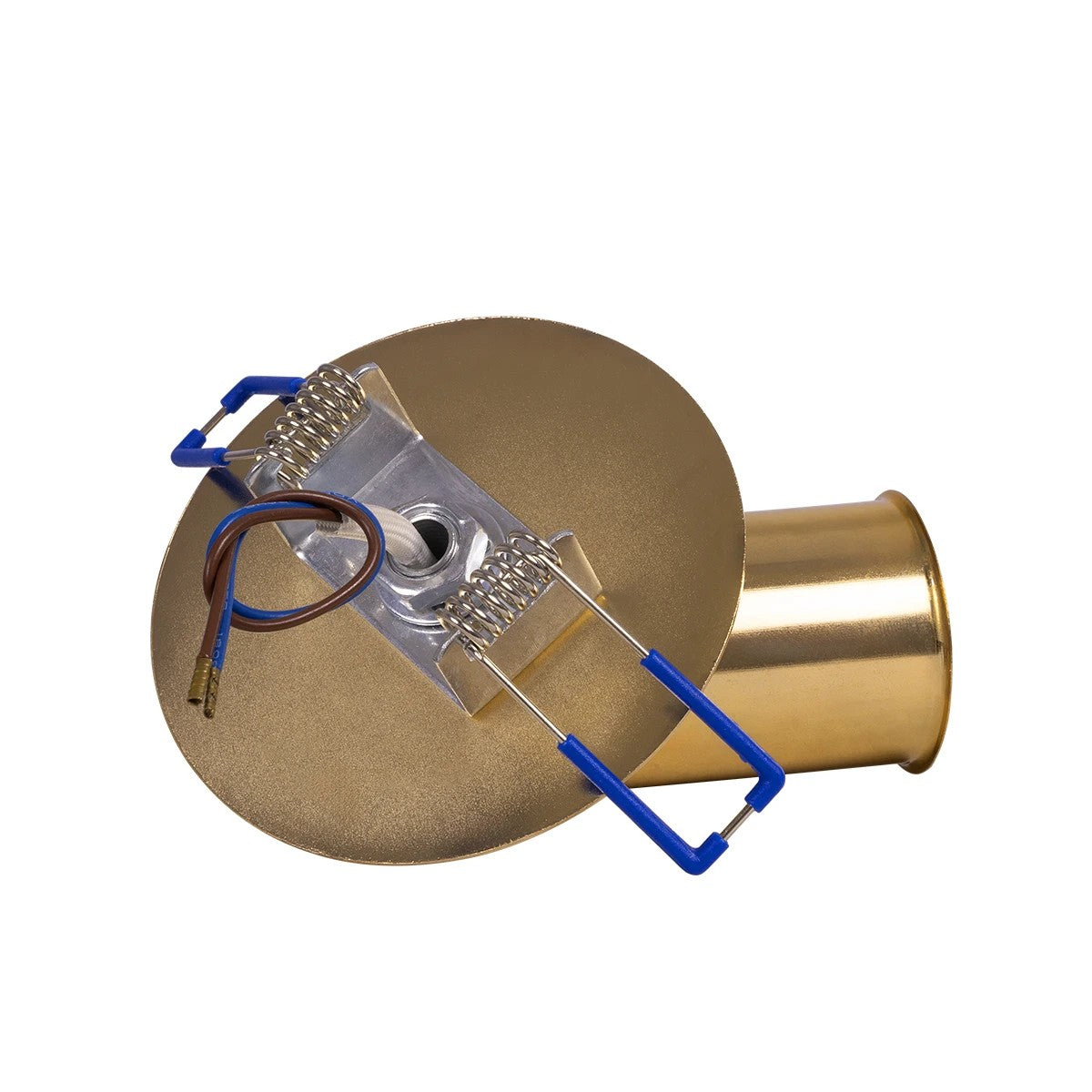 SARA 999-0060 Χωνευτό Φωτιστικό Οροφής Σποτ Μονόφωτο 1 x E27 IP20 Χρυσό Μέταλλο - Μ8,5 x Π8,5 x Υ11