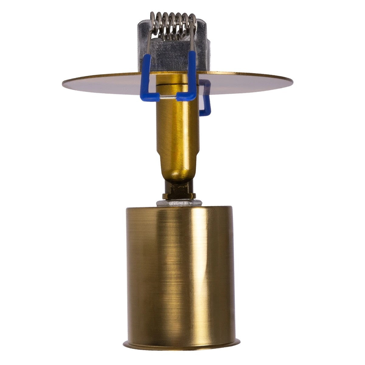 SARA 999-0061 Χωνευτό Φωτιστικό Οροφής Σποτ Μονόφωτο 1 x E27 IP20 Χρυσό Μέταλλο - Μ8,5 x Π8,5 x Υ11