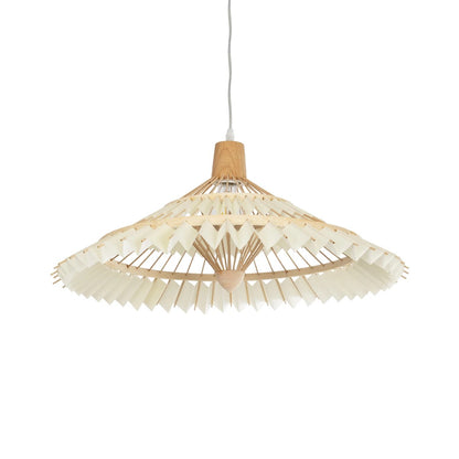 VENTALIA 999-0067 Boho Κρεμαστό Φωτιστικό Οροφής με Ντουί 1 x E27 AC 220-240V IP20 - Μπεζ - Μ60 x Π60 x Υ30