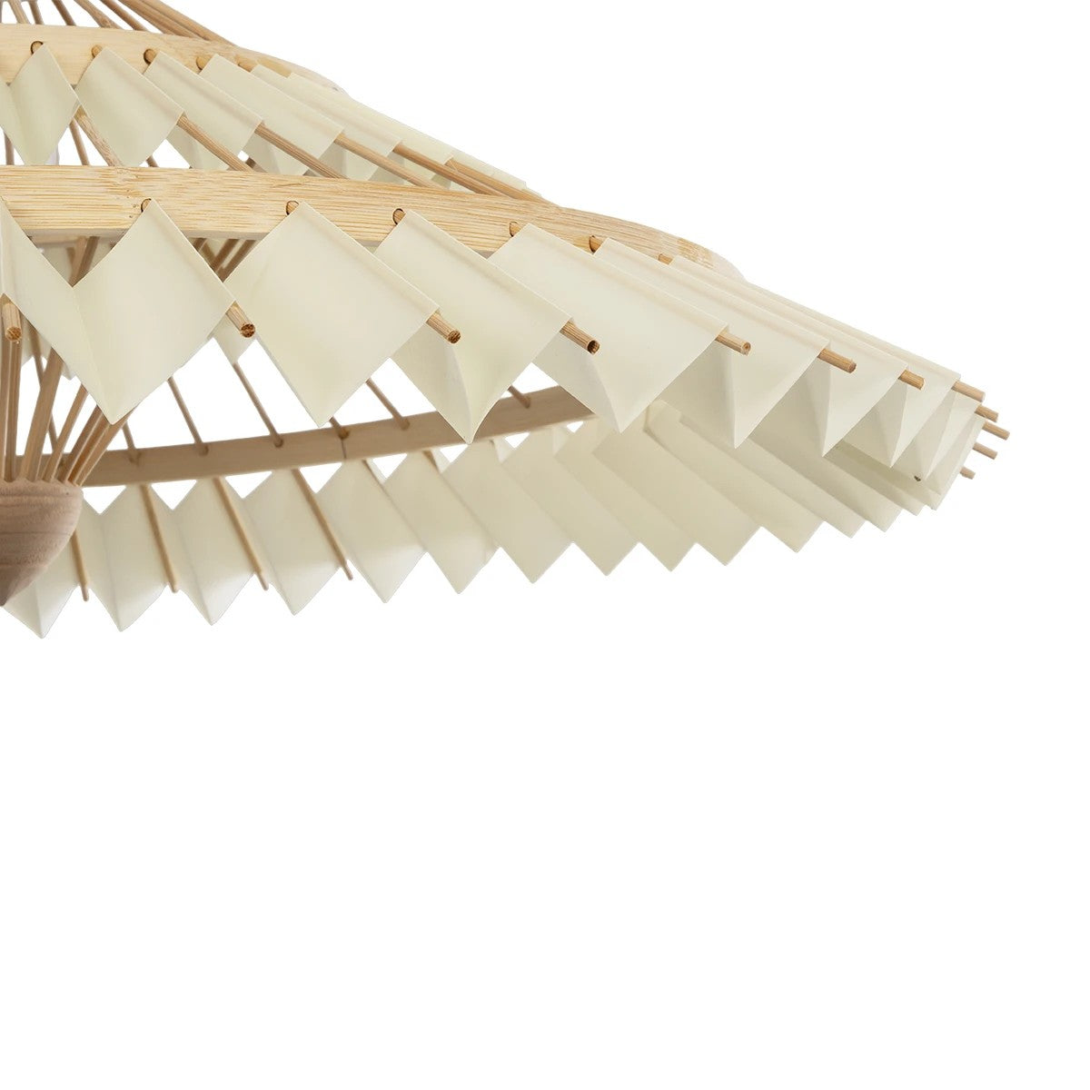 VENTALIA 999-0067 Boho Κρεμαστό Φωτιστικό Οροφής με Ντουί 1 x E27 AC 220-240V IP20 - Μπεζ - Μ60 x Π60 x Υ30
