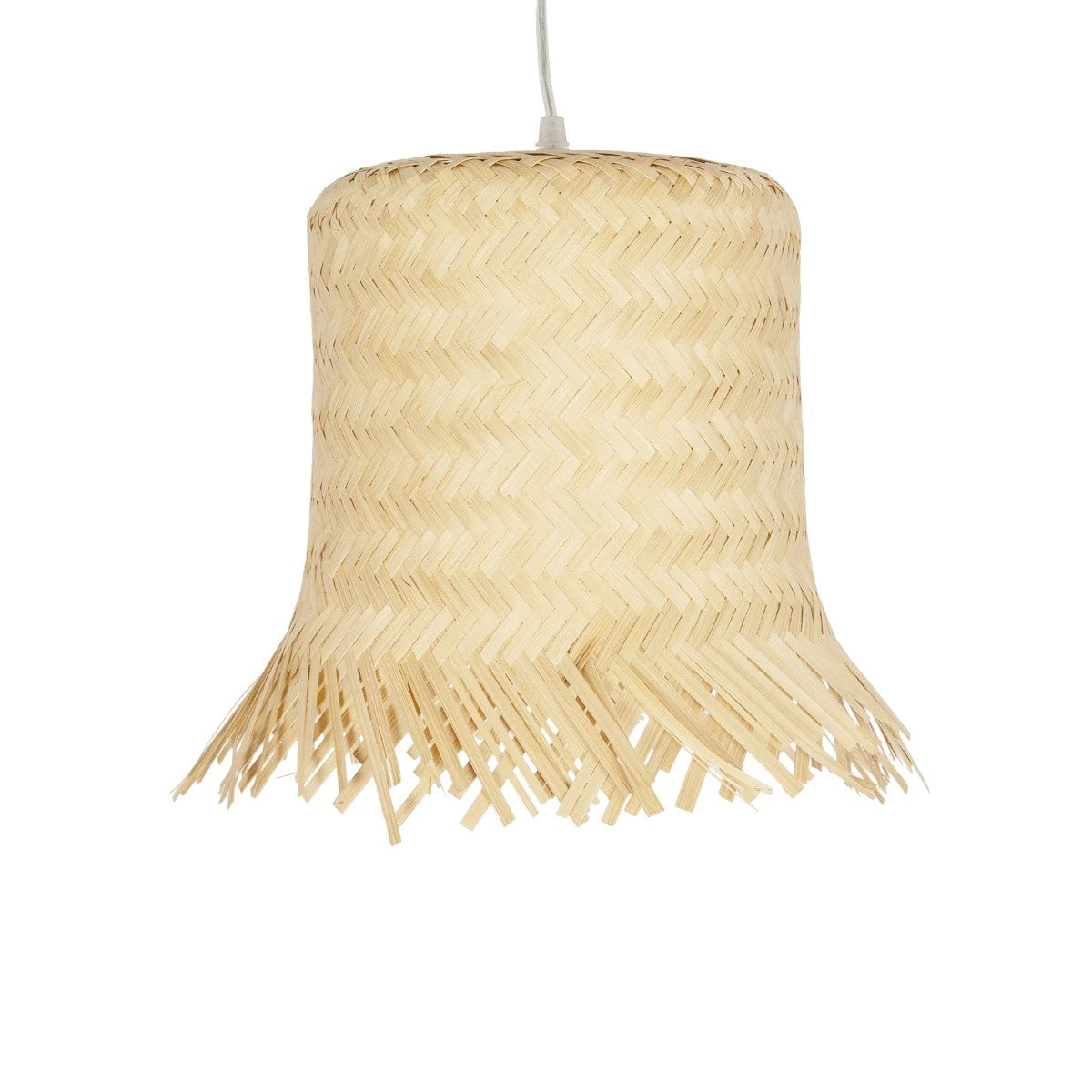 HAWAII 999-0125 Boho Κρεμαστό Φωτιστικό Οροφής με Ντουί 1 x E27 AC 220-240V IP20 - Μπεζ - Μ30 x Π30 x Υ30