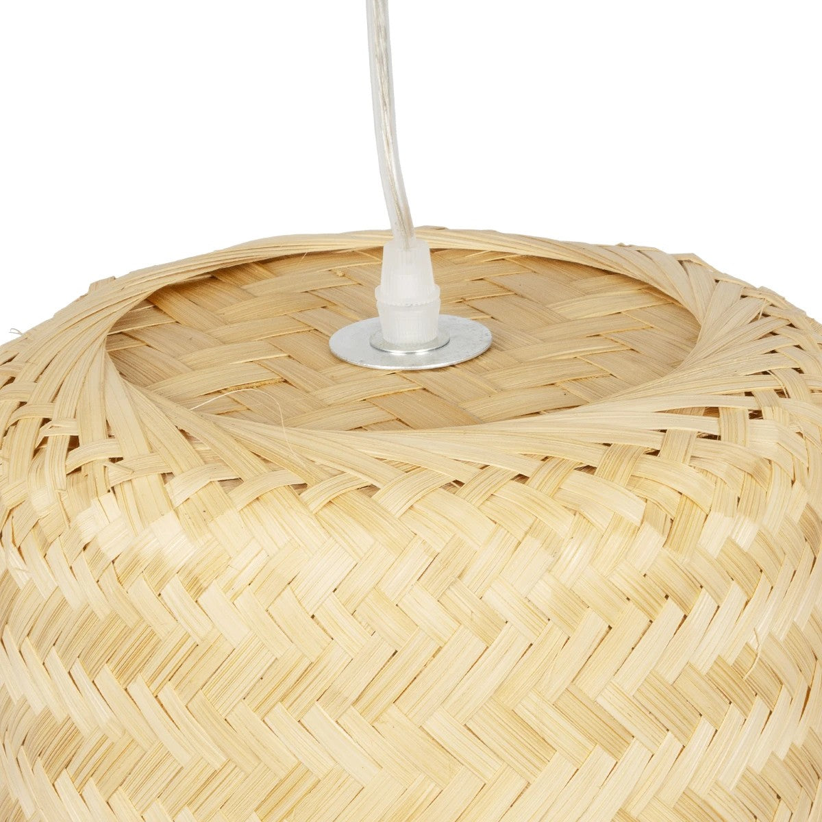 HAWAII 999-0125 Boho Κρεμαστό Φωτιστικό Οροφής με Ντουί 1 x E27 AC 220-240V IP20 - Μπεζ - Μ30 x Π30 x Υ30