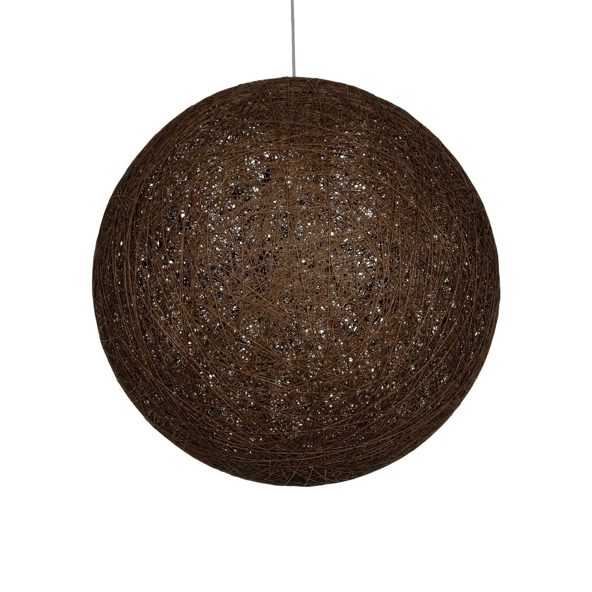 OCEANA 999-0156 Boho Κρεμαστό Φωτιστικό Οροφής με Ντουί 1 x E27 AC 220-240V IP20 - Καφέ - Μ60 x Π60 x Υ60