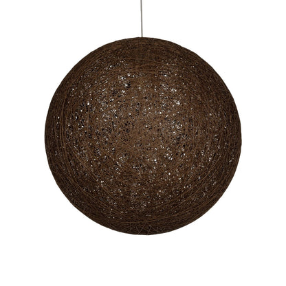 OCEANA 999-0156 Boho Κρεμαστό Φωτιστικό Οροφής με Ντουί 1 x E27 AC 220-240V IP20 - Καφέ - Μ60 x Π60 x Υ60