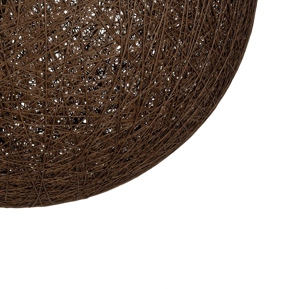 OCEANA 999-0156 Boho Κρεμαστό Φωτιστικό Οροφής με Ντουί 1 x E27 AC 220-240V IP20 - Καφέ - Μ60 x Π60 x Υ60