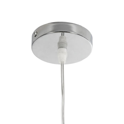 OCEANA 999-0156 Boho Κρεμαστό Φωτιστικό Οροφής με Ντουί 1 x E27 AC 220-240V IP20 - Καφέ - Μ60 x Π60 x Υ60