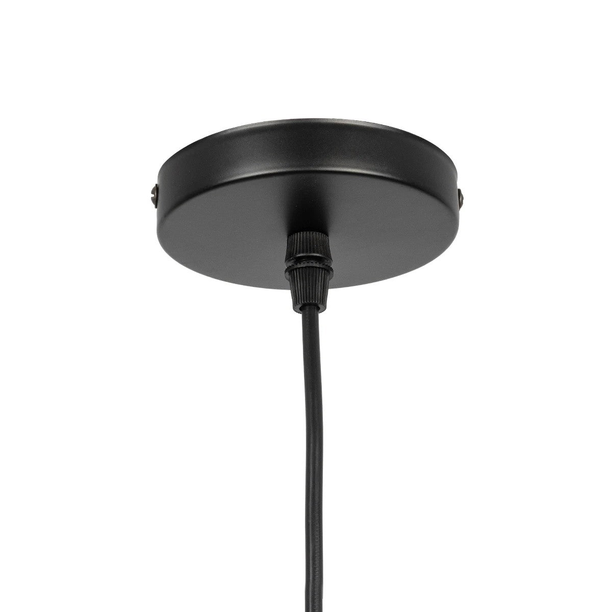 OLIVER 999-0188 Vintage Pendant Ceiling Light with 1 x E27 AC 220-240V IP20 Socket - Honey & Black - L14 x W14 x H30