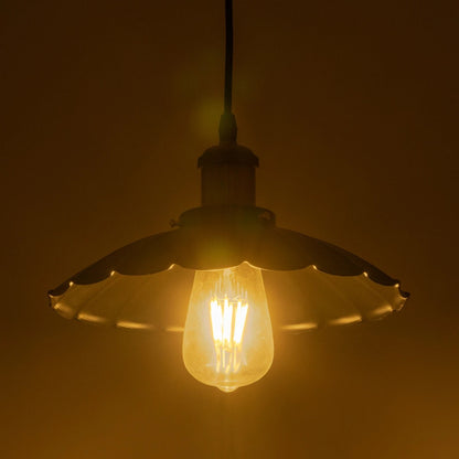 MARGI 999-0229 Vintage Κρεμαστό Φωτιστικό Οροφής με Ντουί 1 x E27 AC 220-240V IP20 - Μαύρο & Χρυσό - Μ26 x Π26 x Υ14