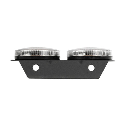 TAILIGHT 999-0251 Πίσω Φανάρι Οχημάτων LED 9W 360lm 180° DC 24V Αδιάβροχο IP66 Πορτοκαλί & Κόκκινο & Ψυχρό Λευκό 6000K - Μ18.5 x Π5 x Υ10 - Πακέτο 2 Τεμαχίων