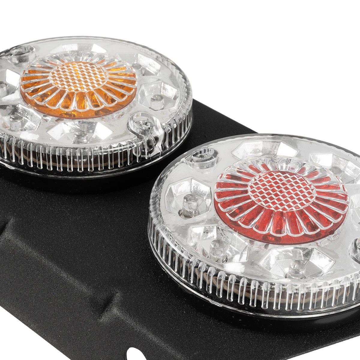 TAILIGHT 999-0251 Πίσω Φανάρι Οχημάτων LED 9W 360lm 180° DC 24V Αδιάβροχο IP66 Πορτοκαλί & Κόκκινο & Ψυχρό Λευκό 6000K - Μ18.5 x Π5 x Υ10 - Πακέτο 2 Τεμαχίων