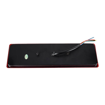 TAILIGHT 999-0256 Πίσω Φανάρι Οχημάτων LED 9W 360lm 180° DC 24V Αδιάβροχο IP66 Πορτοκαλί & Κόκκινο & Ψυχρό Λευκό 6000K - Πακέτο 2 Τεμαχίων - Μ46 x Π13 x Υ7