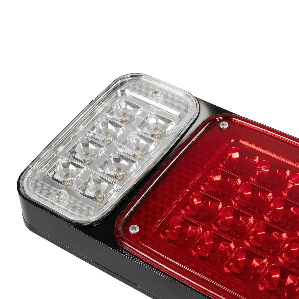 ARROWLIGHT 999-0262 Πίσω Φανάρι Οχημάτων Βέλος LED 9W 360lm 180° DC 24V Αδιάβροχο IP66 Πορτοκαλί & Κόκκινο & Ψυχρό Λευκό 6000K - Μ40 x Π3.5 x Υ15 - Πακέτο 2 Τεμαχίων