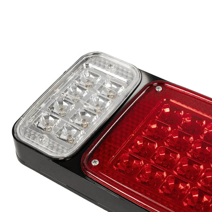 ARROWLIGHT 999-0262 Πίσω Φανάρι Οχημάτων Βέλος LED 9W 360lm 180° DC 24V Αδιάβροχο IP66 Πορτοκαλί & Κόκκινο & Ψυχρό Λευκό 6000K - Μ40 x Π3.5 x Υ15 - Πακέτο 2 Τεμαχίων