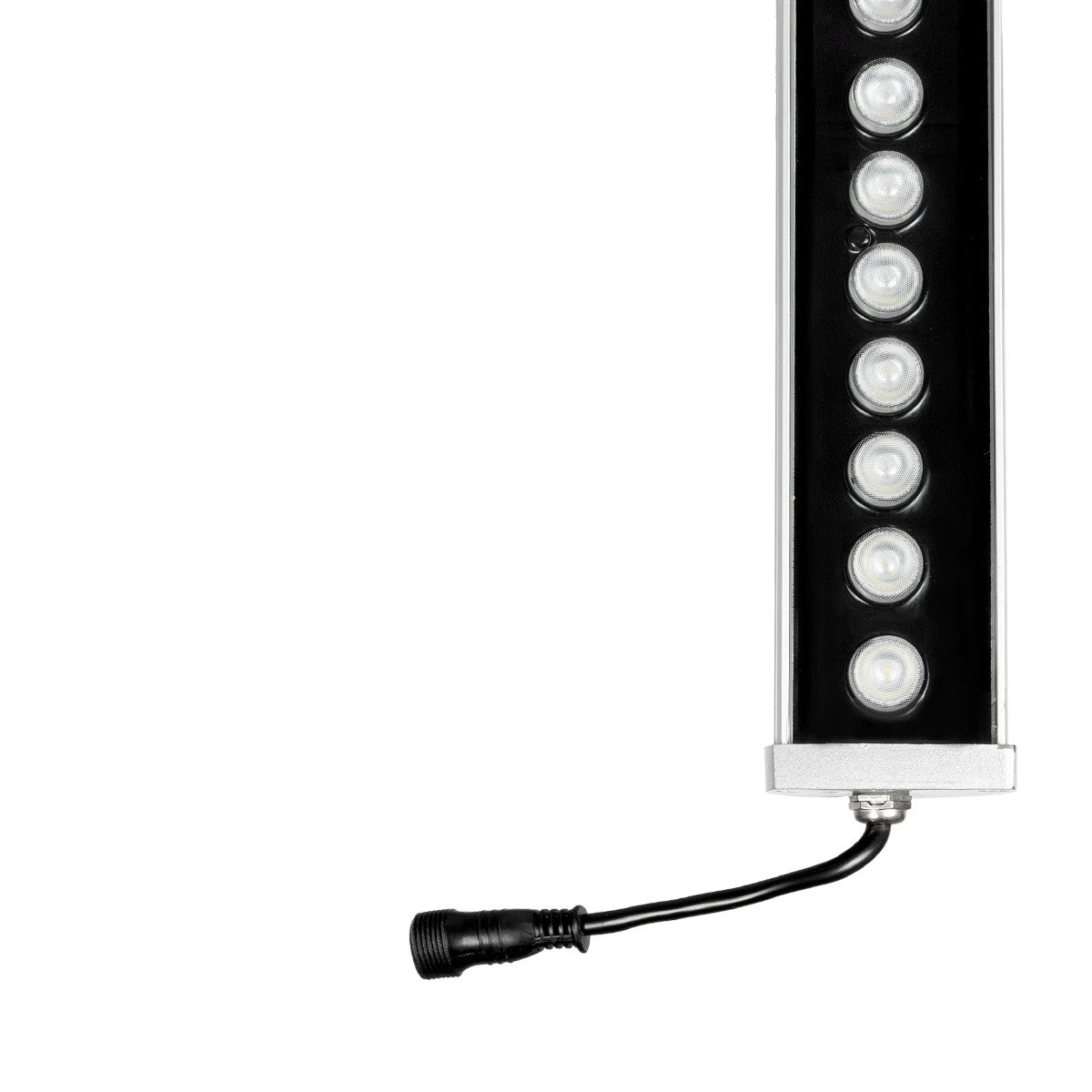 WASHERMOZA 999-0267 Wall Washer LED Light Bar 72W 6120lm 10-30° DC 24V Waterproof IP66 Multicolor RGB Dimmable - Bridgelux SMD Chip - Anthracite Grey - L100 x W5 x H4