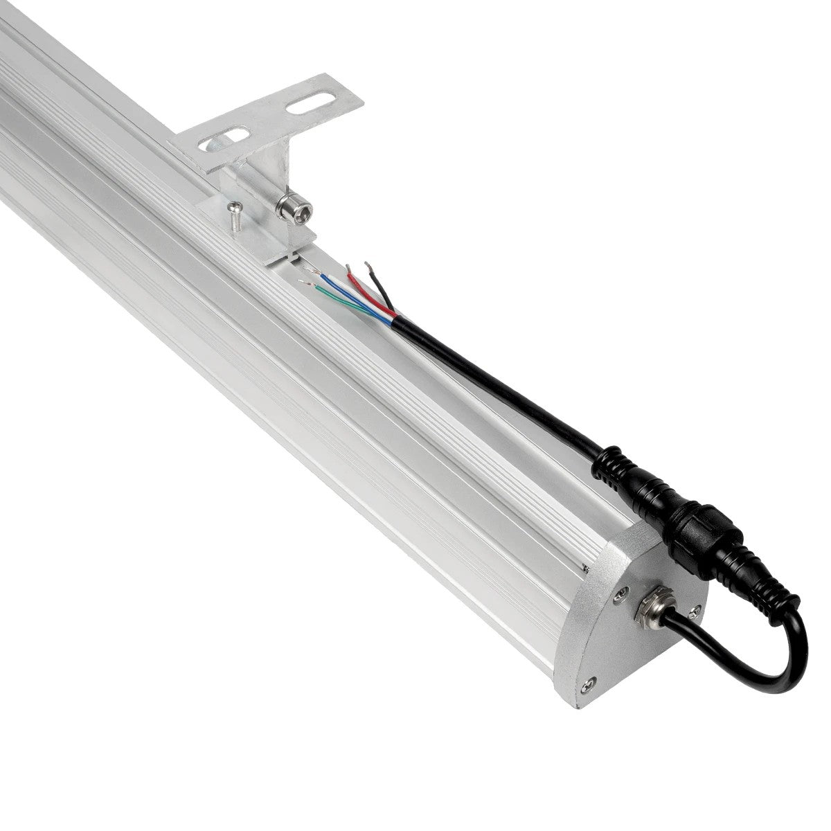 WASHERMOZA 999-0267 Wall Washer LED Light Bar 72W 6120lm 10-30° DC 24V Waterproof IP66 Multicolor RGB Dimmable - Bridgelux SMD Chip - Anthracite Grey - L100 x W5 x H4