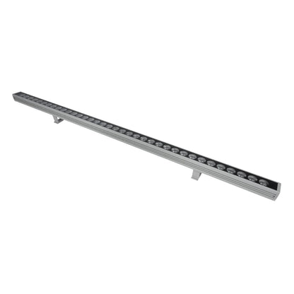 WASHERPANDA 999-0273 LED Wall Washer Light Bar 36W 4140lm 15° DC 24V Waterproof IP67 Natural White 4500K Dimmable - Bridgelux SMD Chip - Charcoal Grey - L100 x W4 x H3