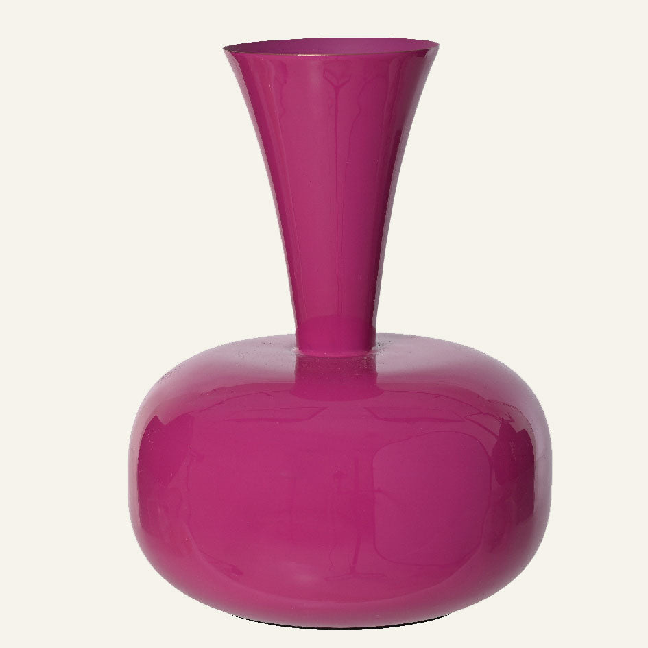 Μεταλλικό Βάζο Φούξια 17x17x23