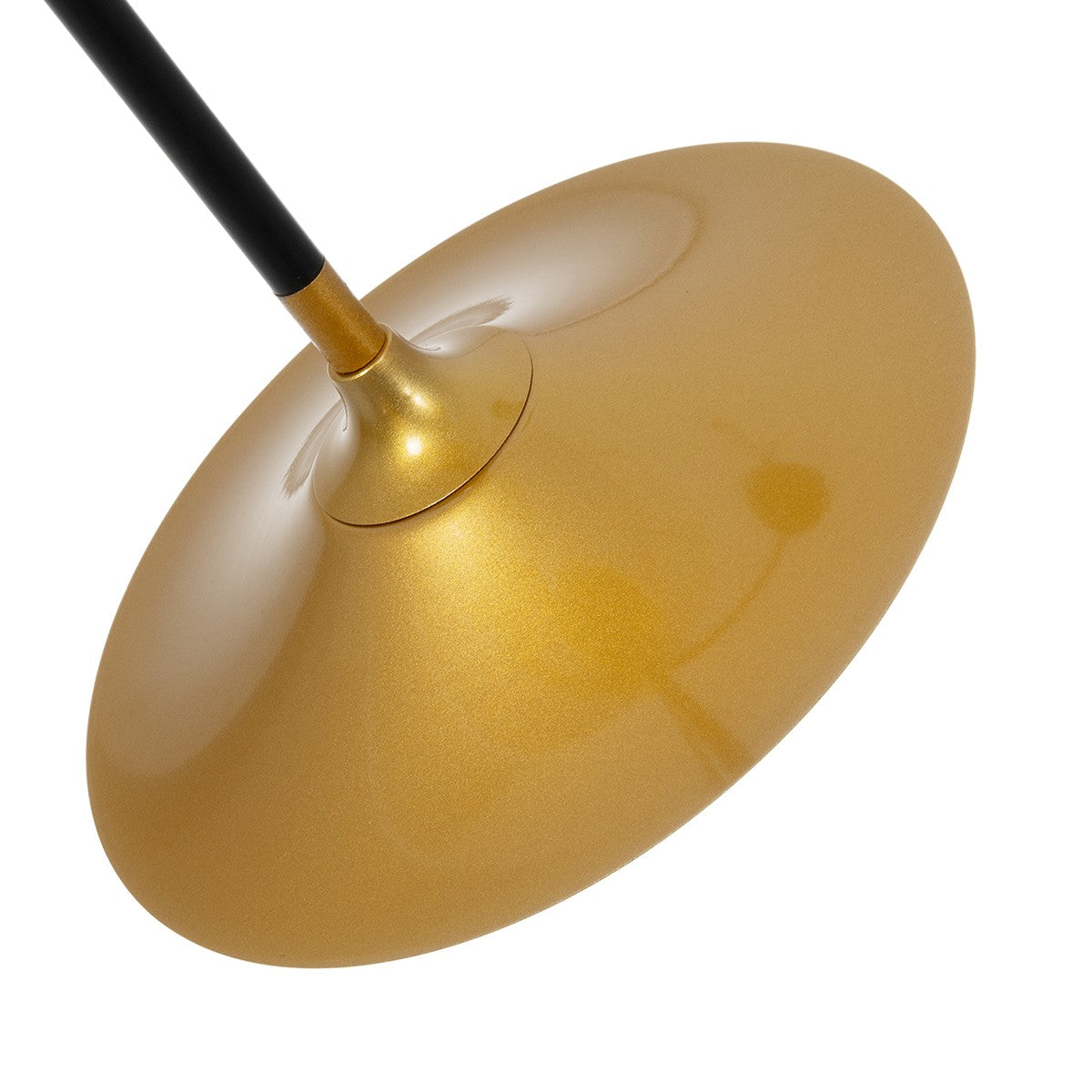 JOLIET 999-0044 Μοντέρνο Φωτιστικό Οροφής Πλέγμα Πολύφωτο 4 x G9 IP20 Μαύρο & Χρυσό Μέταλλο - Μ93 x Π20 x Υ106