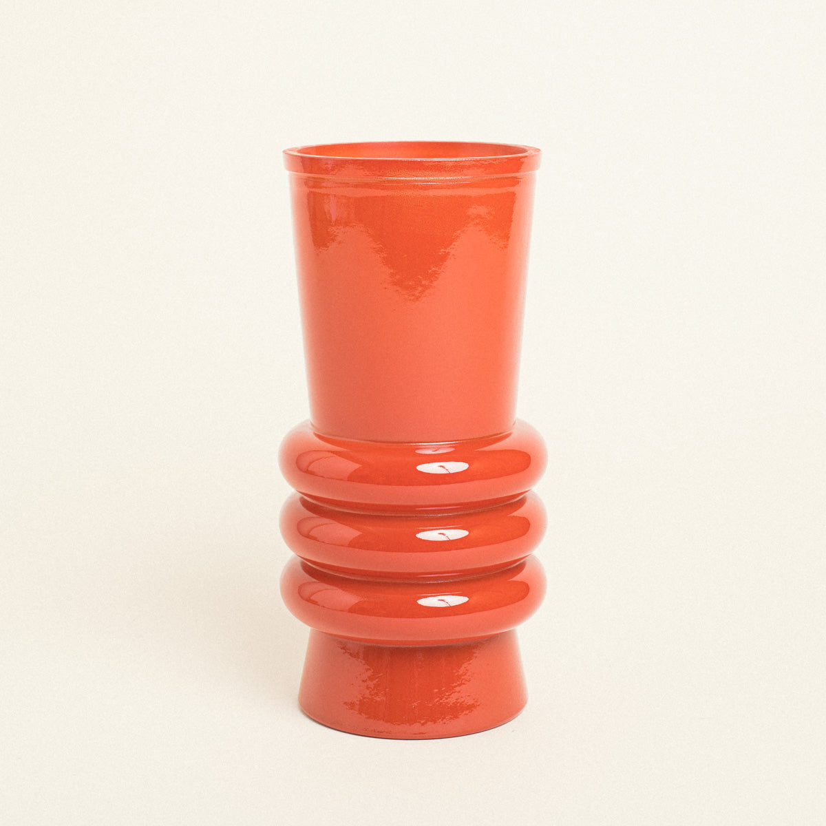 Γυάλινο Βάζο Ελάνη 25εκ