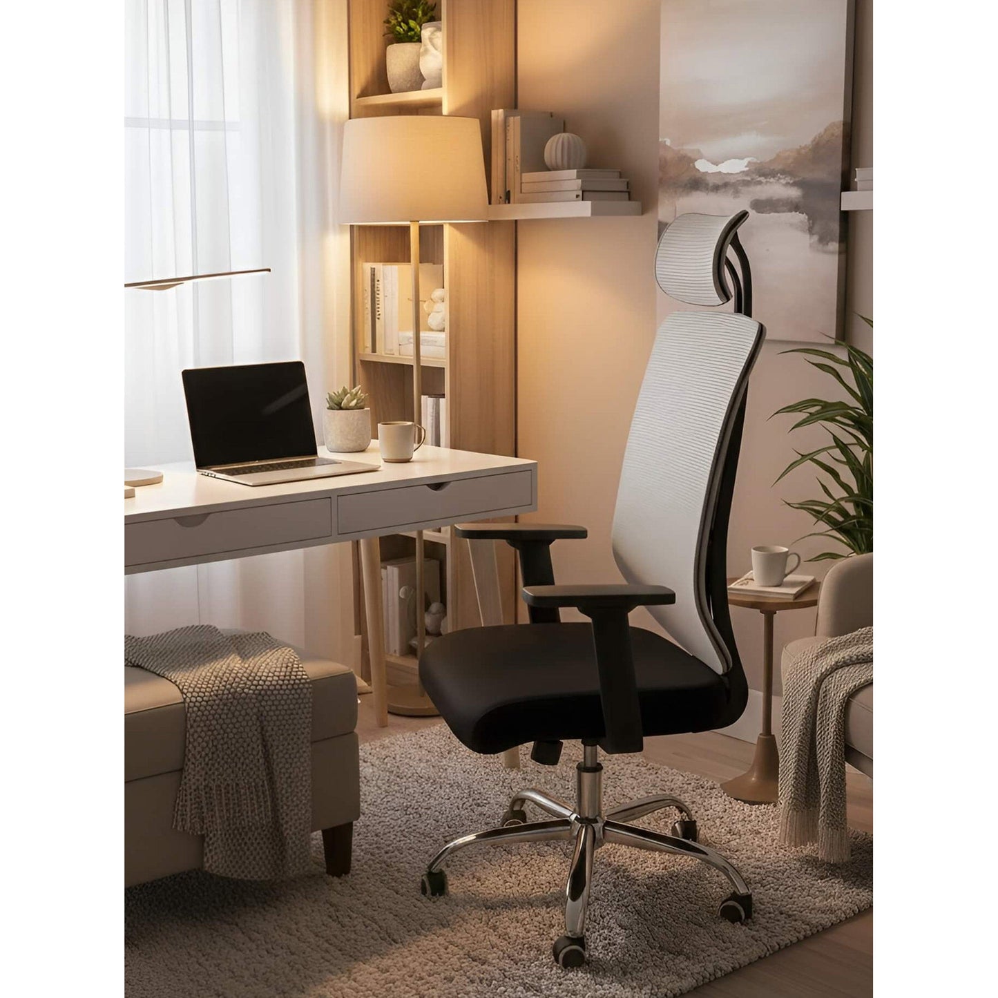 Conclave Office Chair White 64x64x118