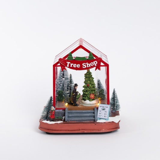 ΚΑΤΑΣΤΗΜΑ ΔΕΝΤΡΩΝ ΜΕ ΦΩΣ ΚΑΙ ΚΙΝΗΣΗ ΜΠΑΤΑΡΙΑΣ 16.5x14.5x17.5