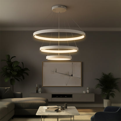 NEMESIS KLV-101-0221 Κρεμαστό Φωτιστικό Οροφής LED 120W 12000lm 180° AC 220-240V IP20 Ρυθμιζόμενο Λευκό CCT με Χειριστήριο από 2700K έως 6000K Dimmable - Lumileds SMD Chip - Λευκό Ματ - Μ80 x Π80 x Υ80