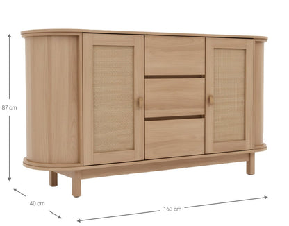 Μπουφές Cibra 163x40x87