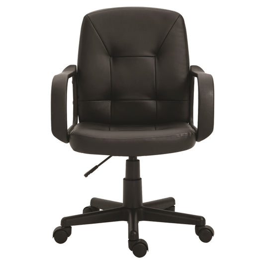 A1100 ΜΑΥΡΗ ΠΟΛΥΘΡΟΝΑ ΓΡΑΦΕΙΟΥ 56x55x43-87/55-98