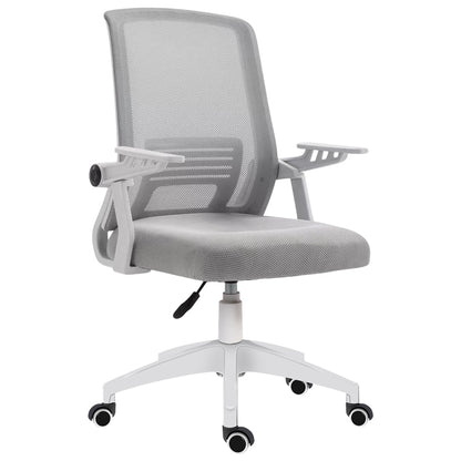 A1180W ΛΕΥΚΟ/ΓΚΡΙ MESH ΠΟΛ/ΝΑ ΓΡΑΦΕΙΟΥ 59x57x44-90/52-97
