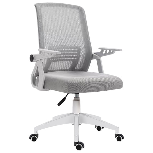 A1180W ΛΕΥΚΟ/ΓΚΡΙ MESH ΠΟΛ/ΝΑ ΓΡΑΦΕΙΟΥ 59x57x44-90/52-97