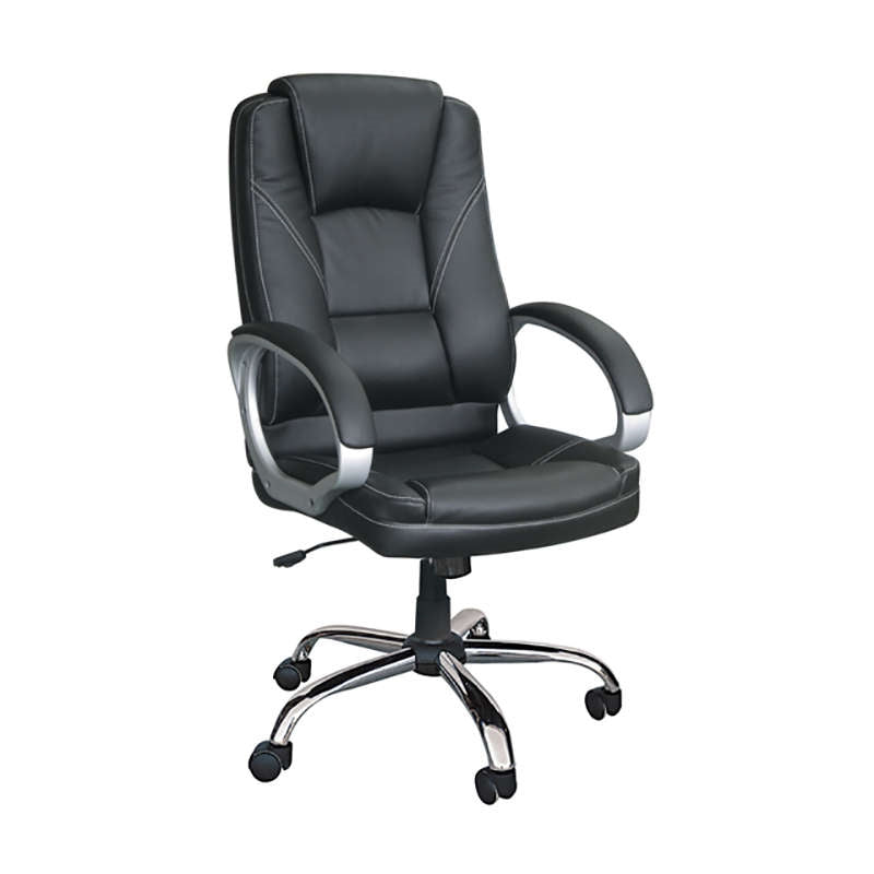 A5600 CH ΜΑΥΡO PU ΠΟΛΥΘΡΟΝΑ ΓΡΑΦΕΙΟΥ 65x70x52-111/60-120