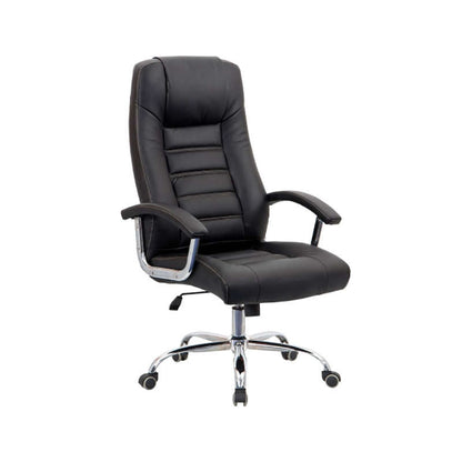 A8600 ΜΑΥΡO PU ΠΟΛΥΘΡΟΝΑ ΓΡΑΦΕΙΟΥ 65x64x45.5-111.5/54.5-121.5