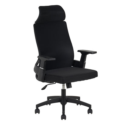 A9925 ΜΑΥΡO MESH ΠΟΛΥΘΡΟΝΑ ΓΡΑΦΕΙΟΥ 64x60x43-110/52-119